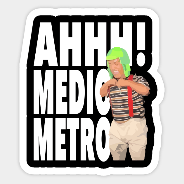 Ahhh Medio Metro!!! Sticker by verde